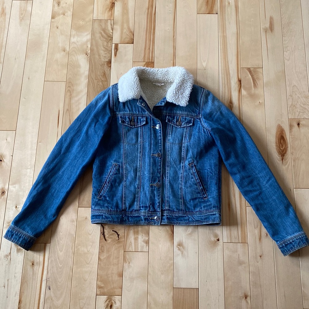 Sherpa Jean Jacket